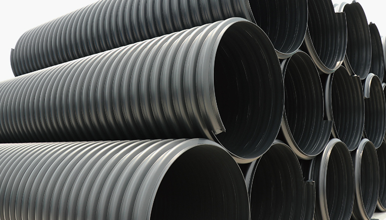 HDPE钢带增强螺旋波纹管